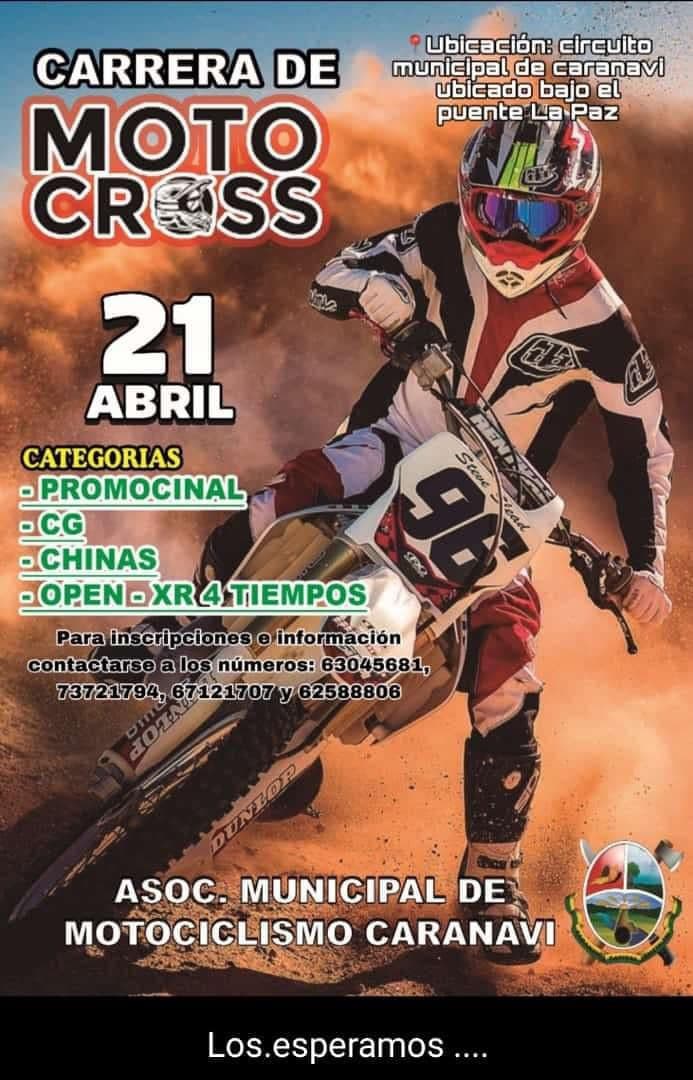 Carrera de Moto Cross